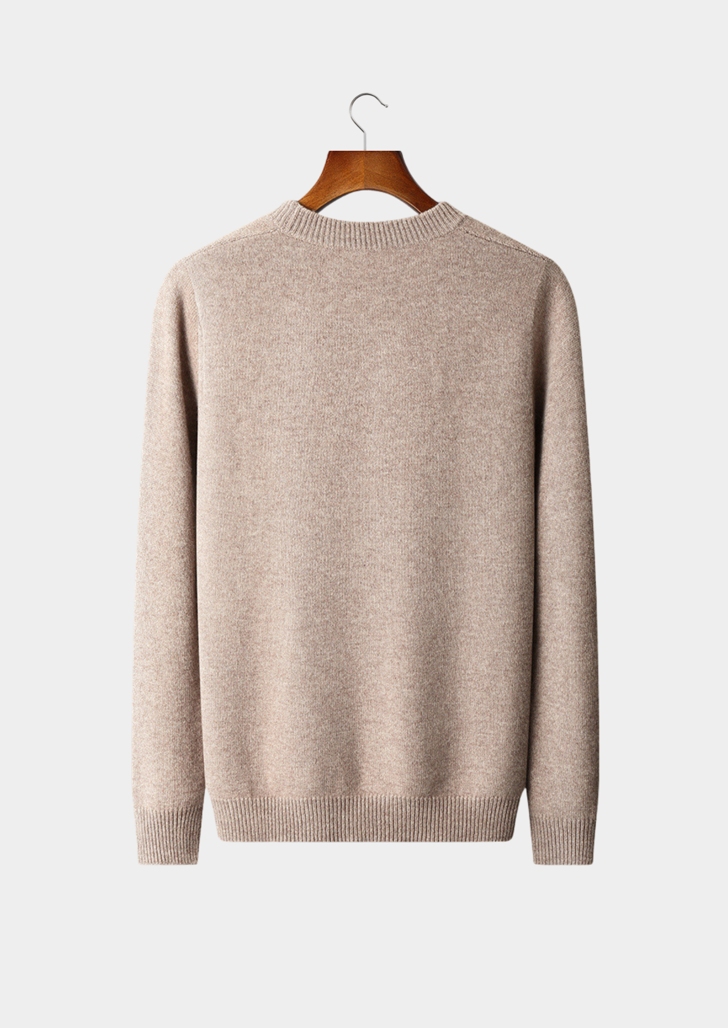 100% Cashmere Pattern Crewneck Sweater – ASCENDARY®