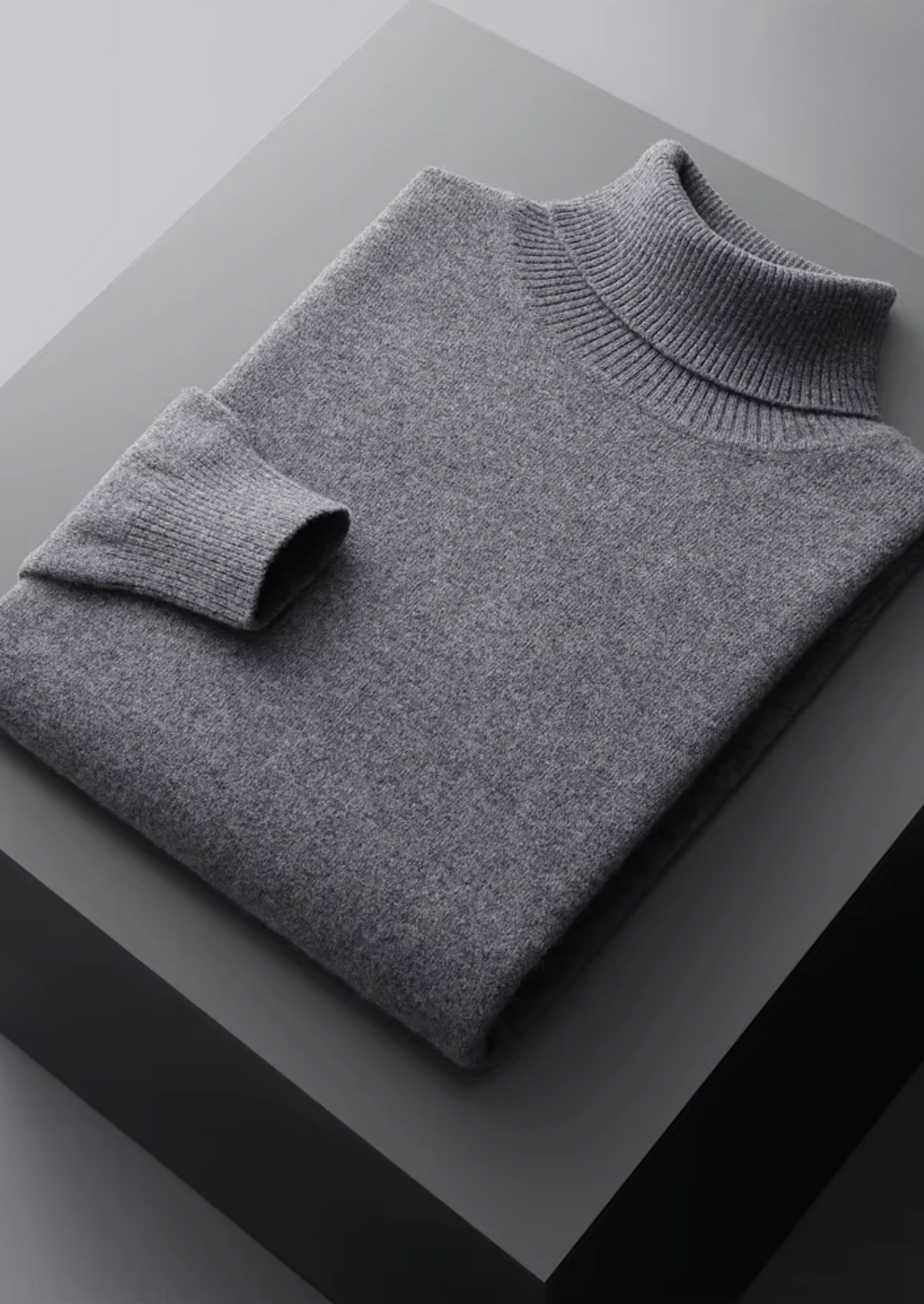 Men's Extra-Fine Merino Wool Classic Rollneck Sweater – ASCENDARY®