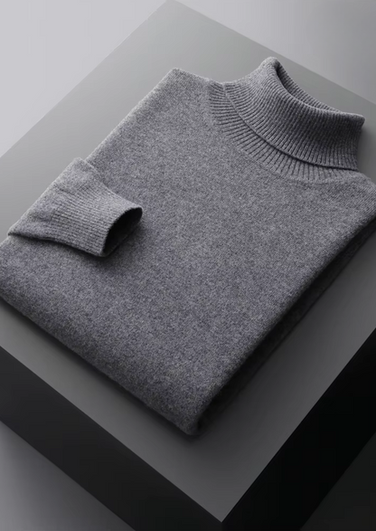 Men's Extra-Fine Merino Wool Classic Rollneck Sweater – ASCENDARY®