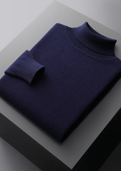 Men's Extra-Fine Merino Wool Classic Rollneck Sweater – ASCENDARY®