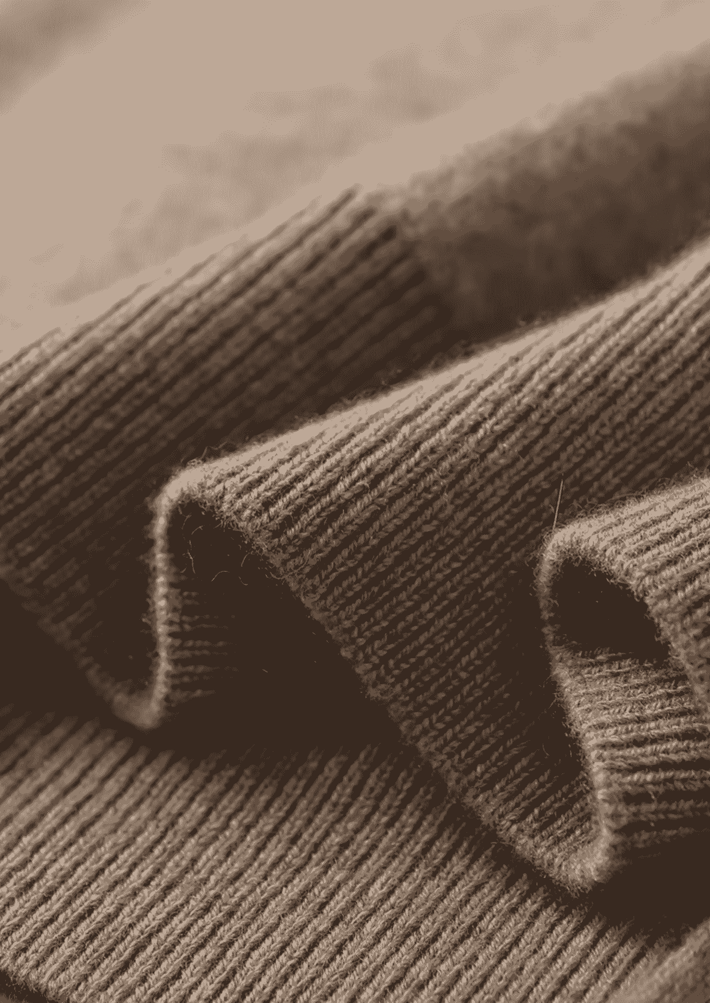 PREMIUM CASHMERE TWO TONE ZIPPER HOODIE