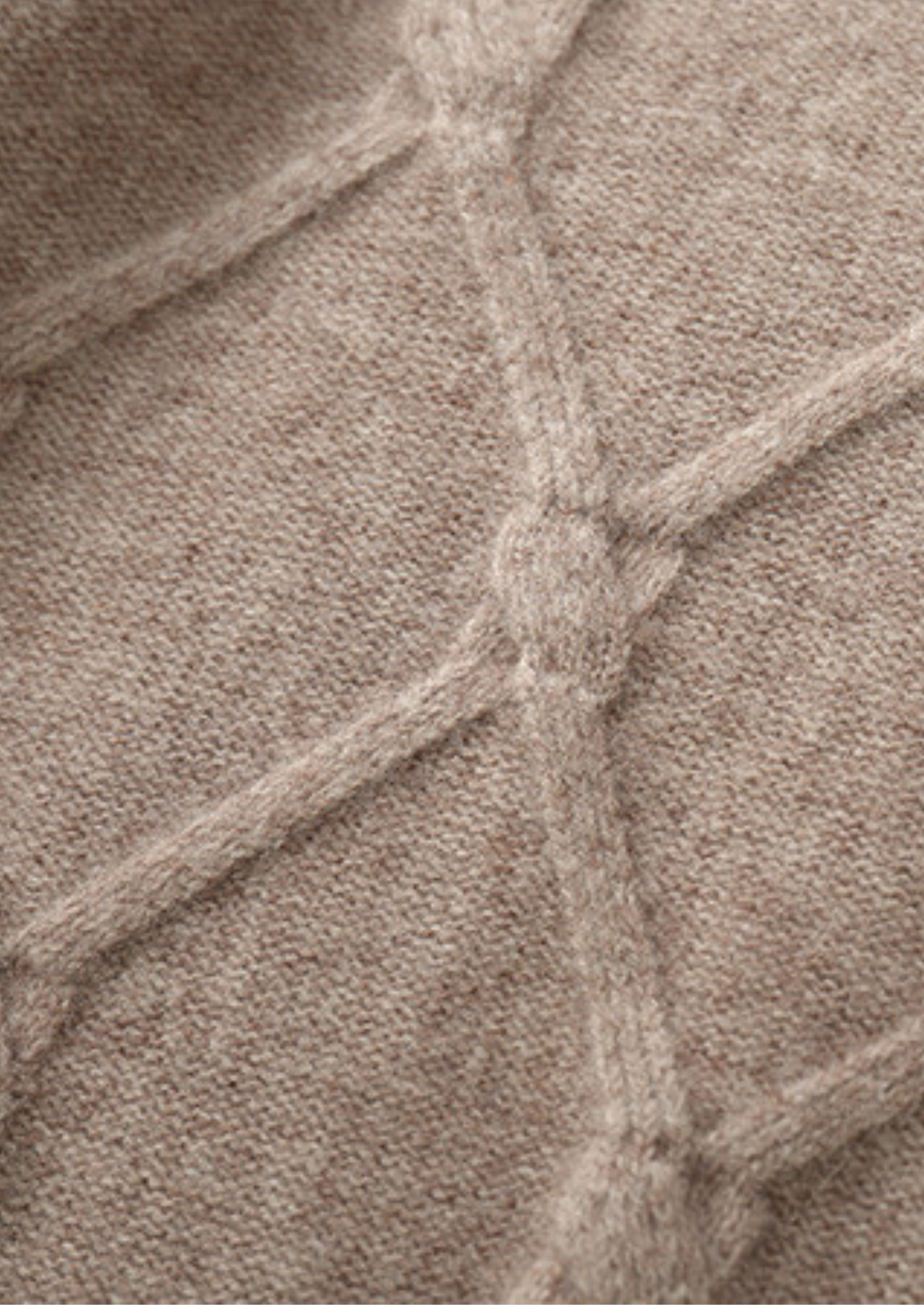 100% Cashmere Pattern Crewneck Sweater – ASCENDARY®