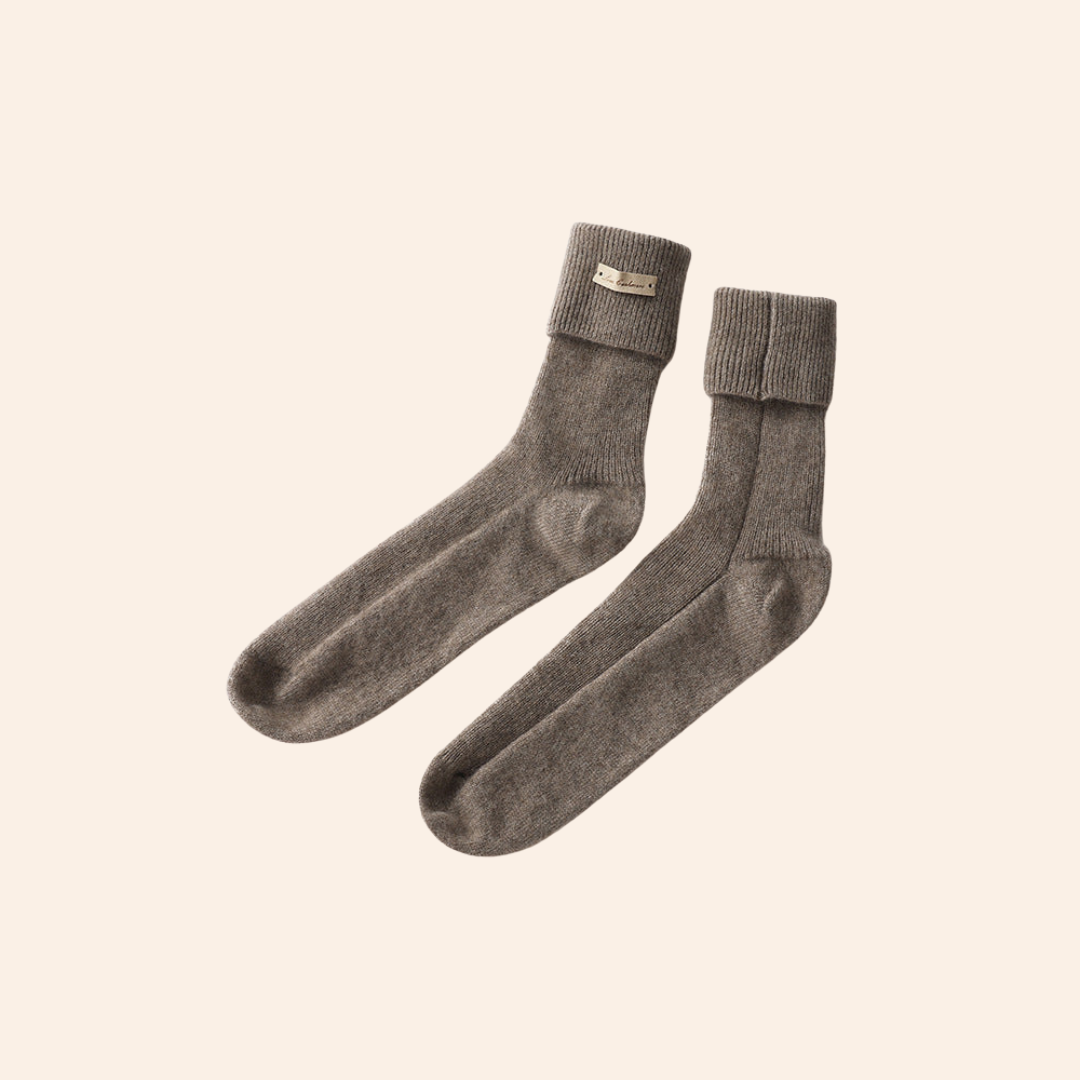 100% Cashmere Socks – Hypoallergenic | Skin-Soft | ASCENDARY®