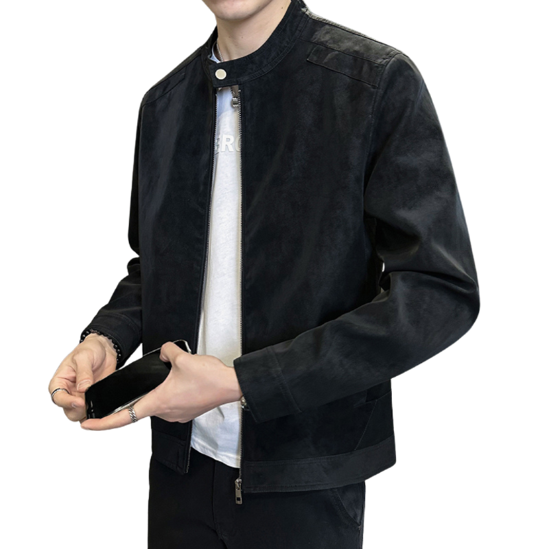 Suede Leather Jacket – Premium | ASCENDARY®