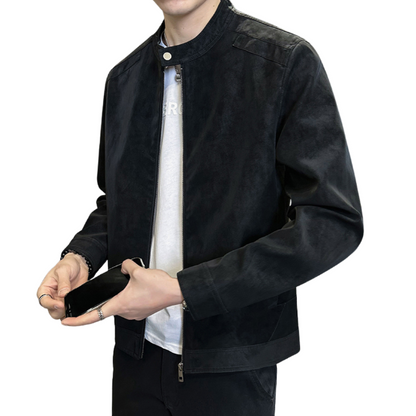 Suede Leather Jacket – Premium | ASCENDARY®