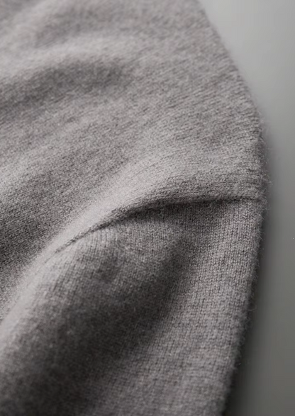 Men's 100% Cashmere Mock Neck T-Shirt – Luxury Knitwear – ASCENDARY®