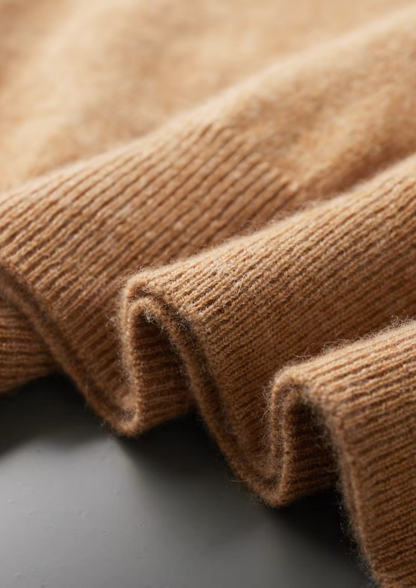 Men's 100% Cashmere Mock Neck T-Shirt – Luxury Knitwear – ASCENDARY®