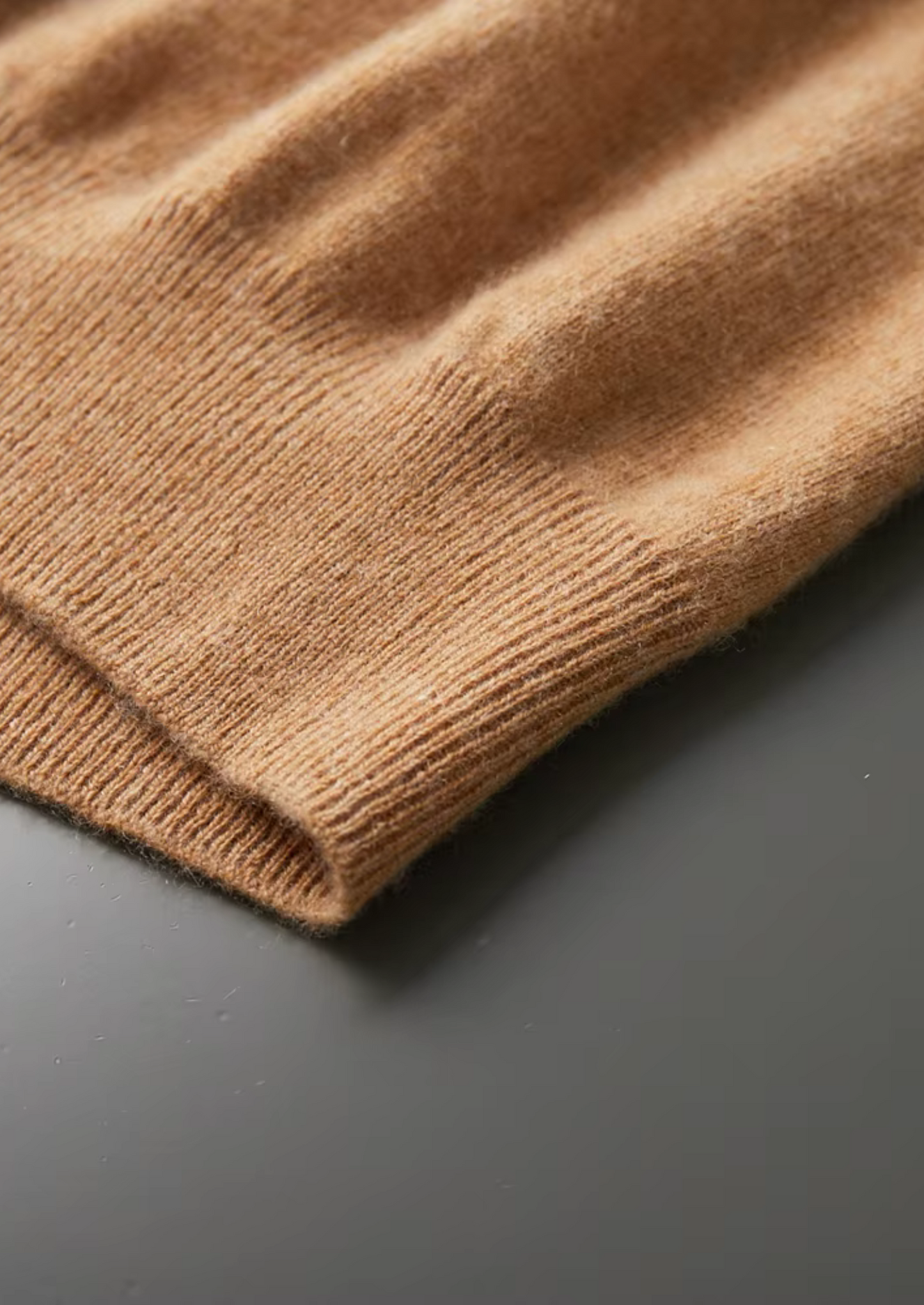 Men's 100% Cashmere Mock Neck T-Shirt – Luxury Knitwear – ASCENDARY®
