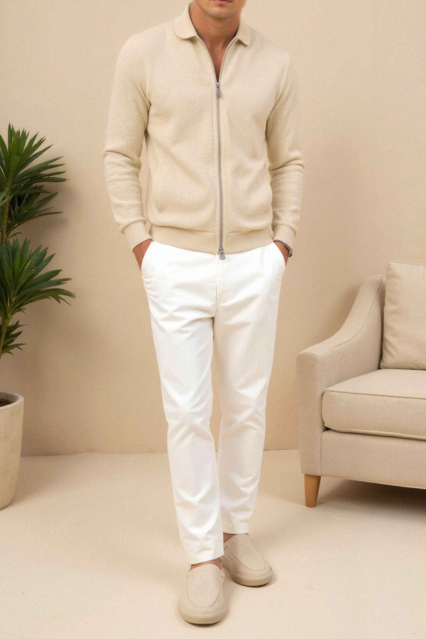 Premium Polo Collar Track Jacket – ASCENDARY®