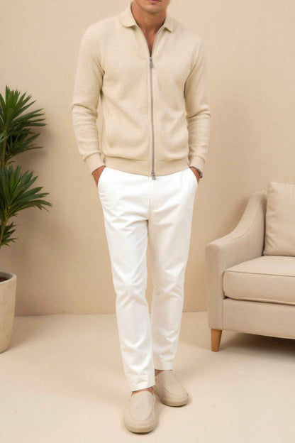 Premium Polo Collar Track Jacket – ASCENDARY®