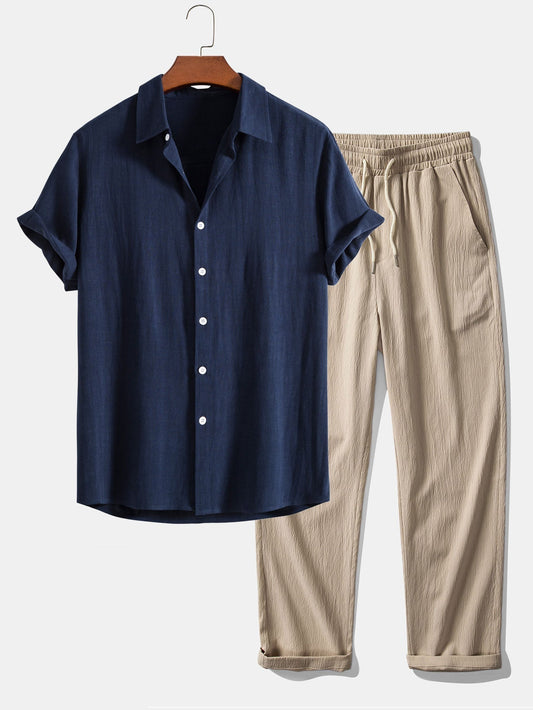 Zanzibar Short-Sleeved Set – Skin-Soft | Breathable | ASCENDARY®