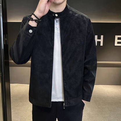 Suede Leather Jacket – Premium | ASCENDARY®