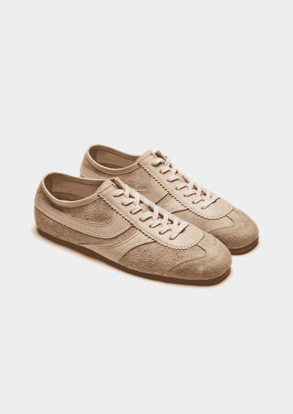 SAND RETRO TWO-TONE SUEDE RUNNER
