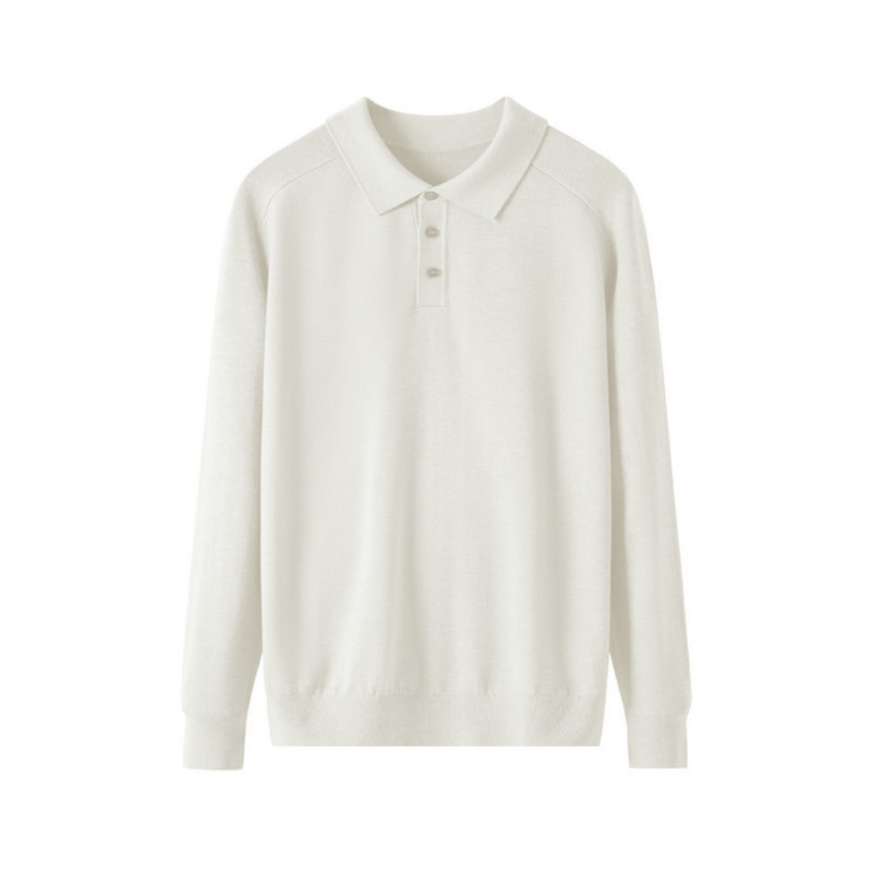 100% Premium Wool Polo – Hypoallergenic | Skin-Gentle | ASCENDARY®