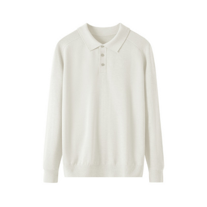 100% Premium Wool Polo – Hypoallergenic | Skin-Gentle | ASCENDARY®