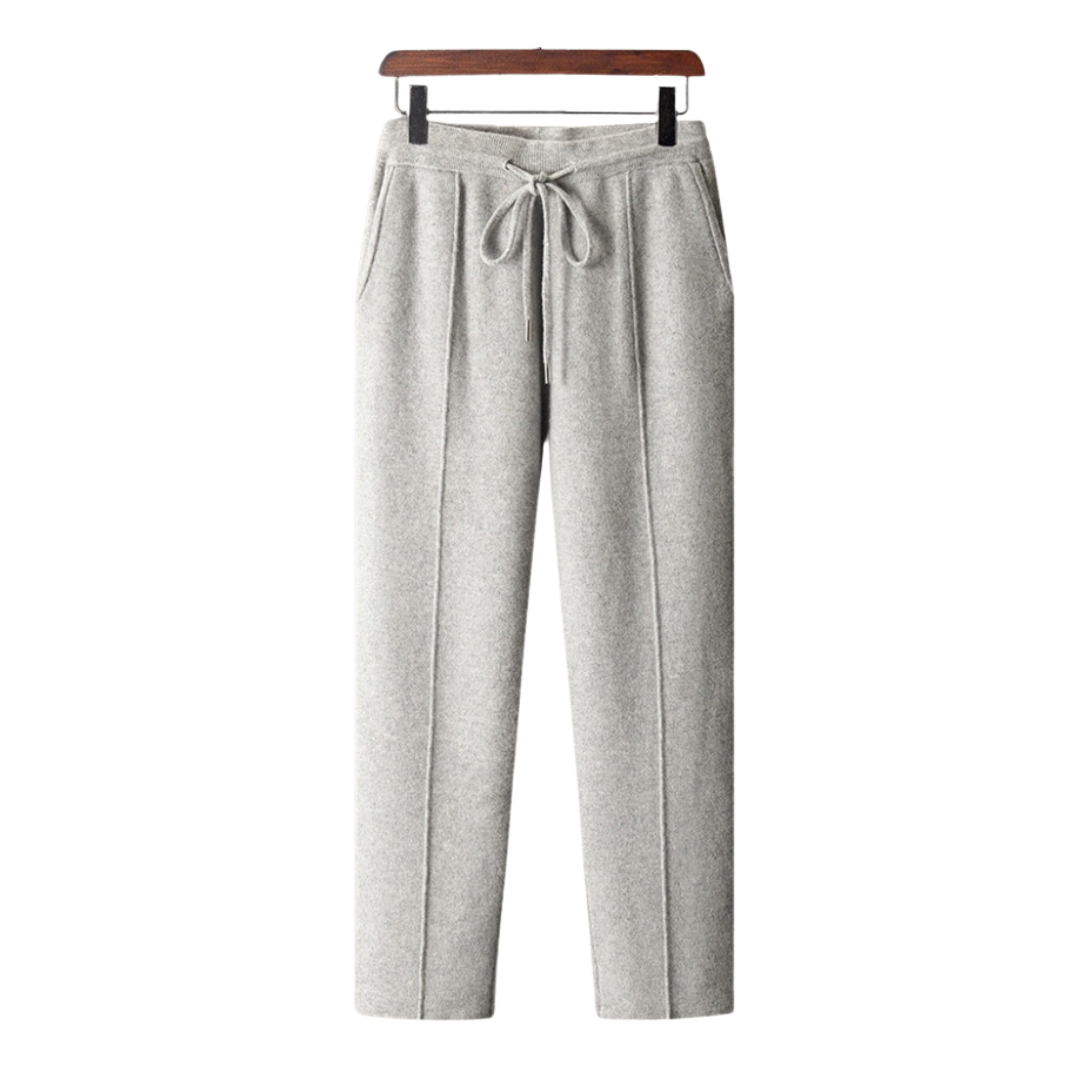 100% Cashmere Trousers – Luxury Knitwear | ASCENDARY®