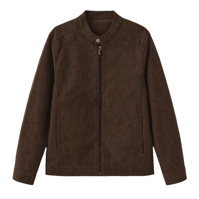 Suede Leather Jacket – Premium | ASCENDARY®
