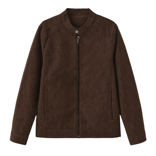 Suede Leather Jacket – Premium | ASCENDARY®