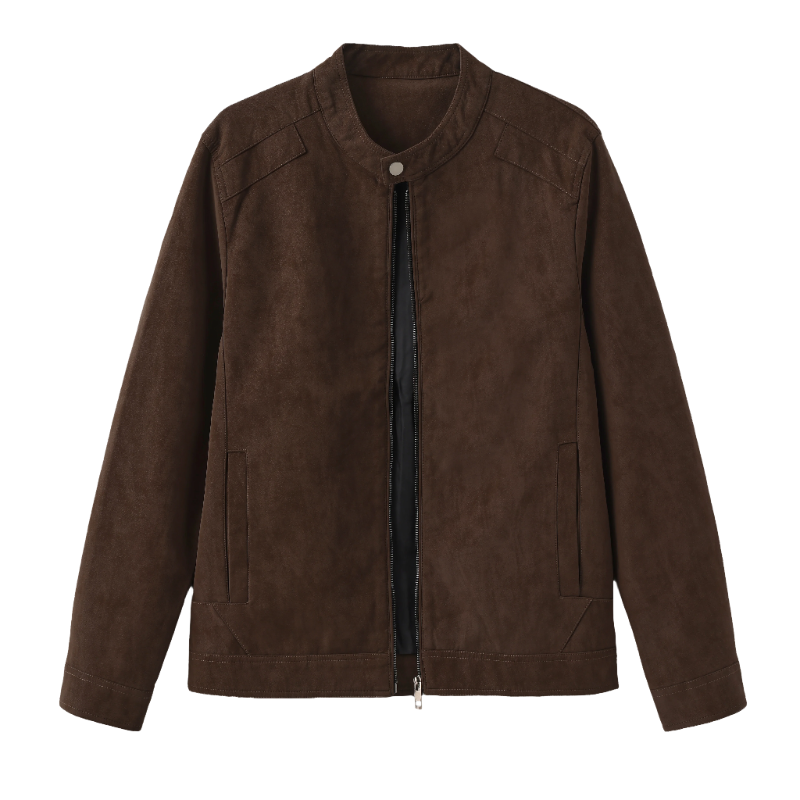 Suede Leather Jacket – Premium | ASCENDARY®