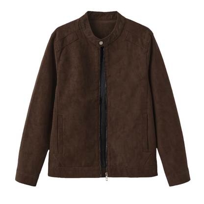 Suede Leather Jacket – Premium | ASCENDARY®
