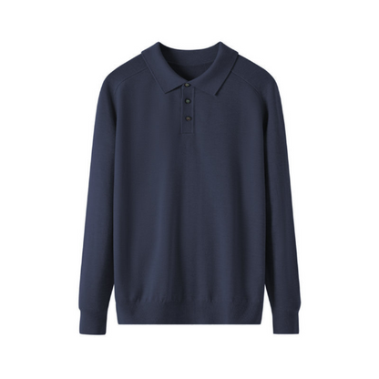 100% Premium Wool Polo – Hypoallergenic | Skin-Gentle | ASCENDARY®