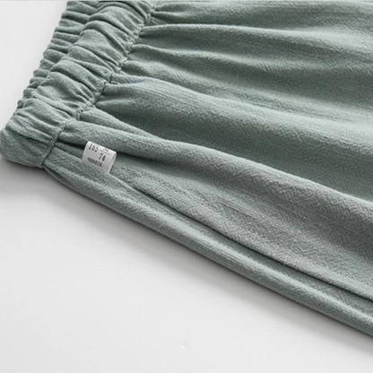 Fez Linen Pantalon – Oversized Fit | Skin-Gentle Linen | ASCENDARY®