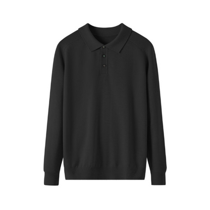 100% Premium Wool Polo – Hypoallergenic | Skin-Gentle | ASCENDARY®