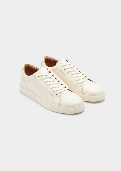IVORY ESSENTIAL LEATHER SNEAKER