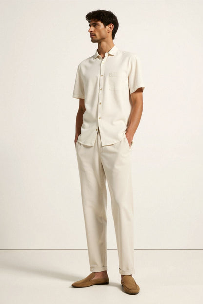 Regular Fit Linen Loose Pants – Hypoallergenic | Skin-Gentle | ASCENDARY®