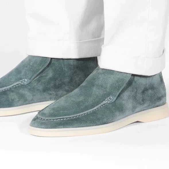Suede Shoes – Hypoallergenic Sheepskin | Skin-Gentle Luxury | ASCENDARY®
