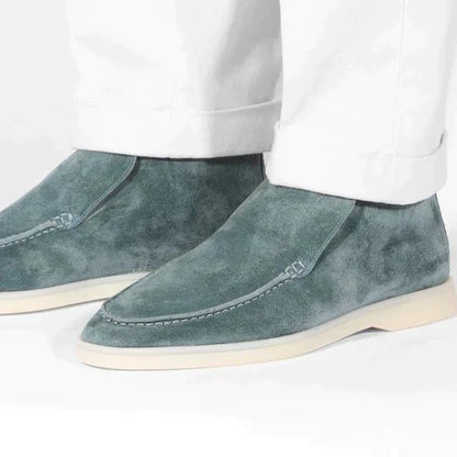 Suede Shoes – Hypoallergenic Sheepskin | Skin-Gentle Luxury | ASCENDARY®