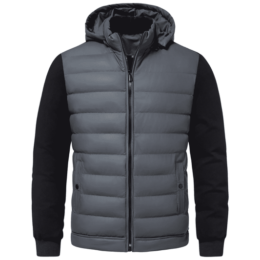 Premium Hybrid Down Jacket – Skin-Soft | ASCENDARY®