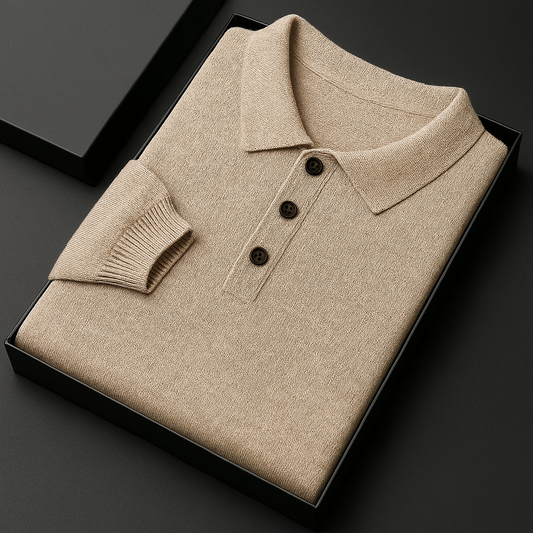 Savoni Wool Knit Polo