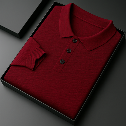 Savoni Wool Knit Polo