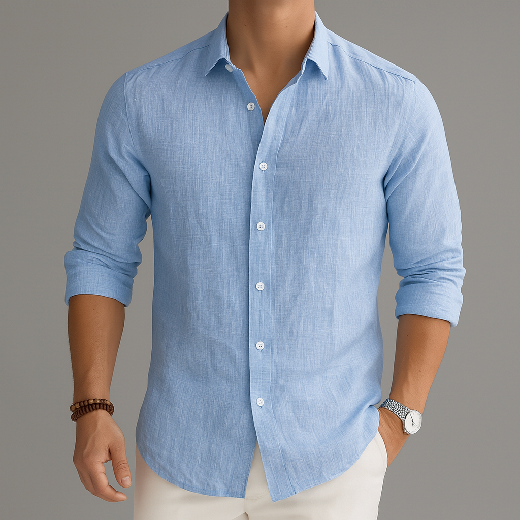Arden Linen Button-Up