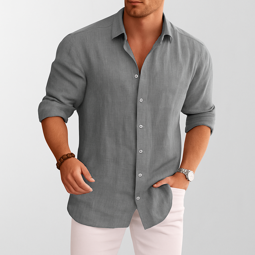 Arden Linen Button-Up