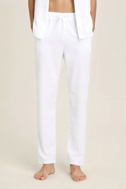Lightweight Beach Cotton Linen Pants – Hypoallergenic | Holiday Essential | ASCENDARY®