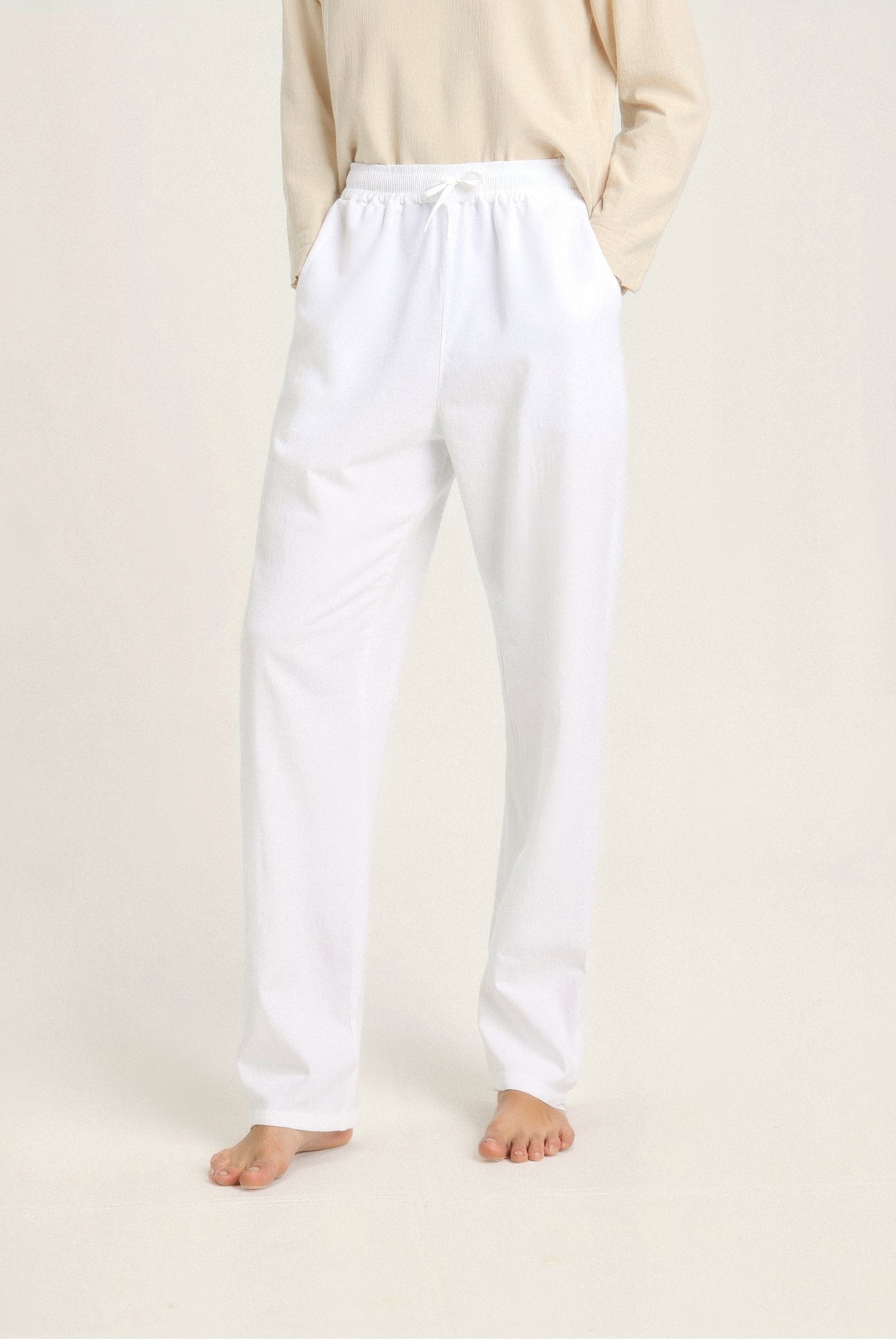Lightweight Beach Cotton Linen Pants – Hypoallergenic | Holiday Essential | ASCENDARY®