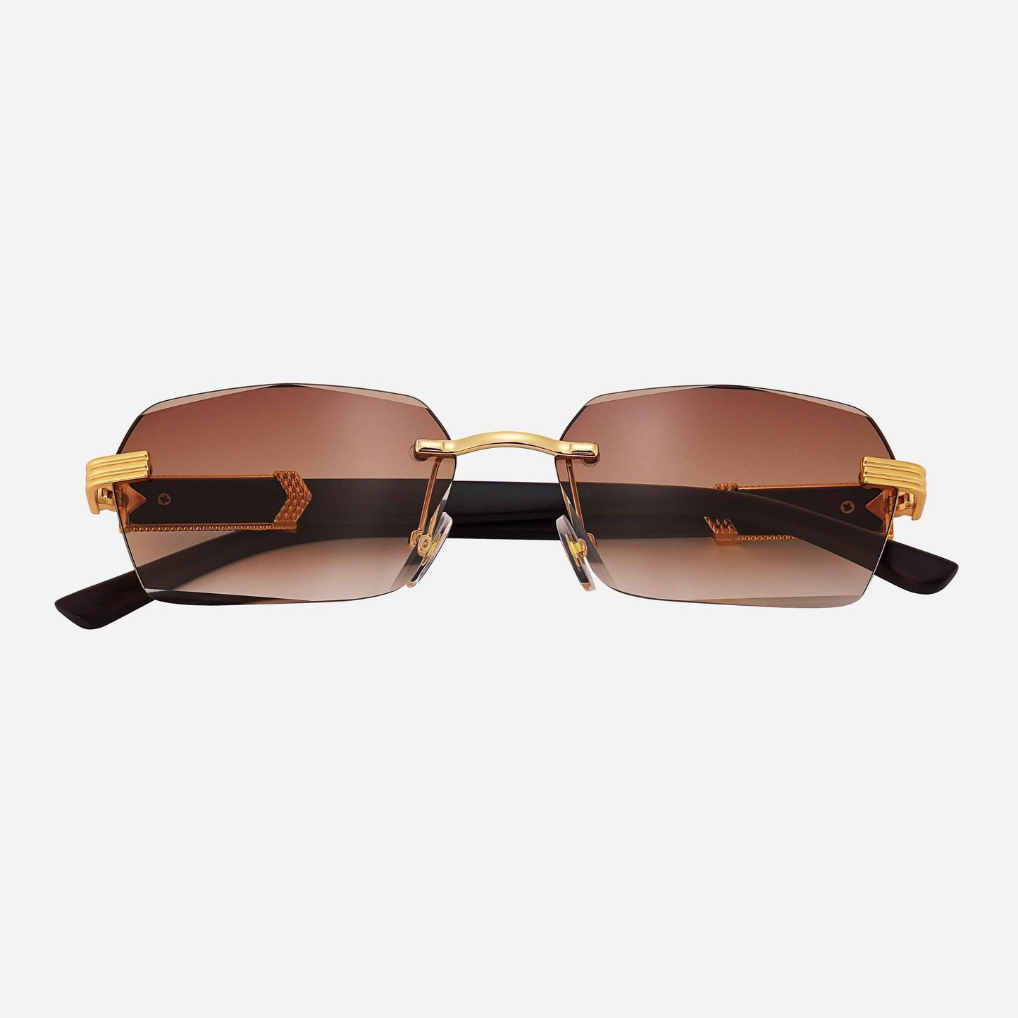 GUAN Sunglasses – UV400 | Wood & Gold Frame | ASCENDARY®