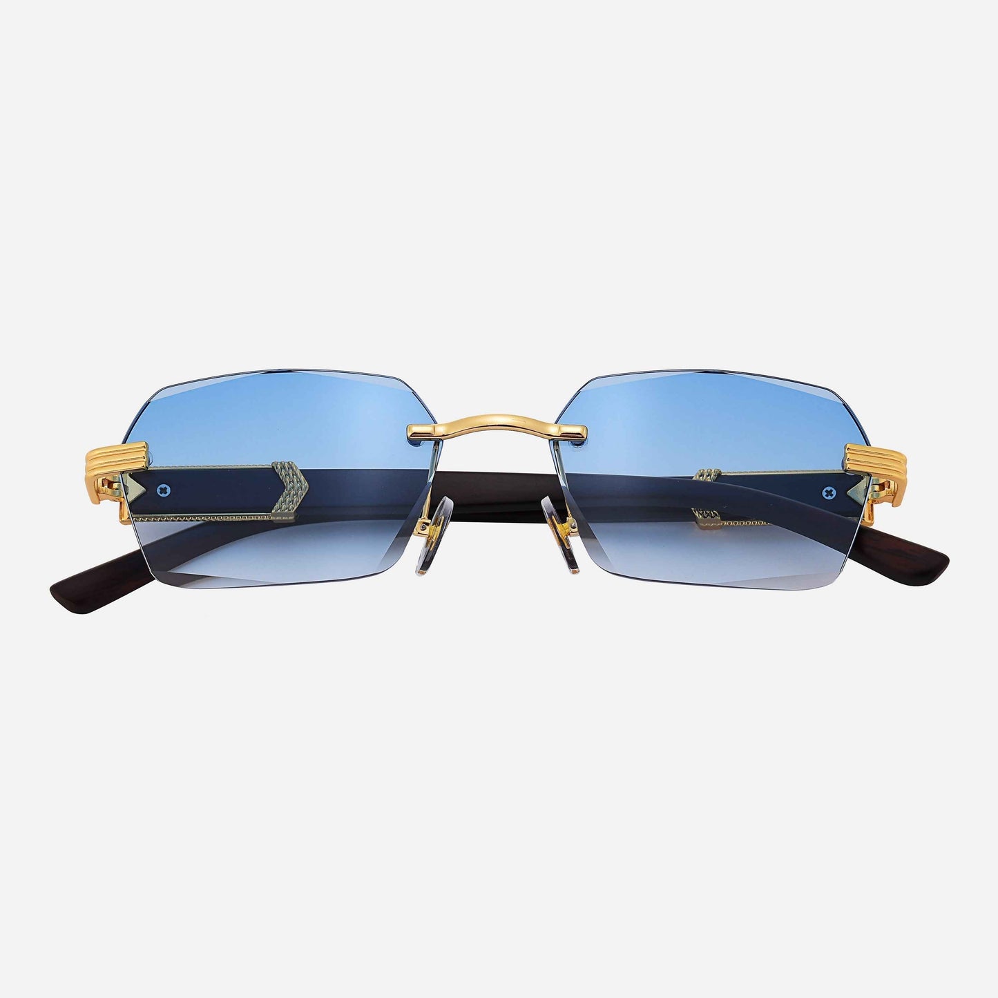 GUAN Sunglasses – UV400 | Wood & Gold Frame | ASCENDARY®