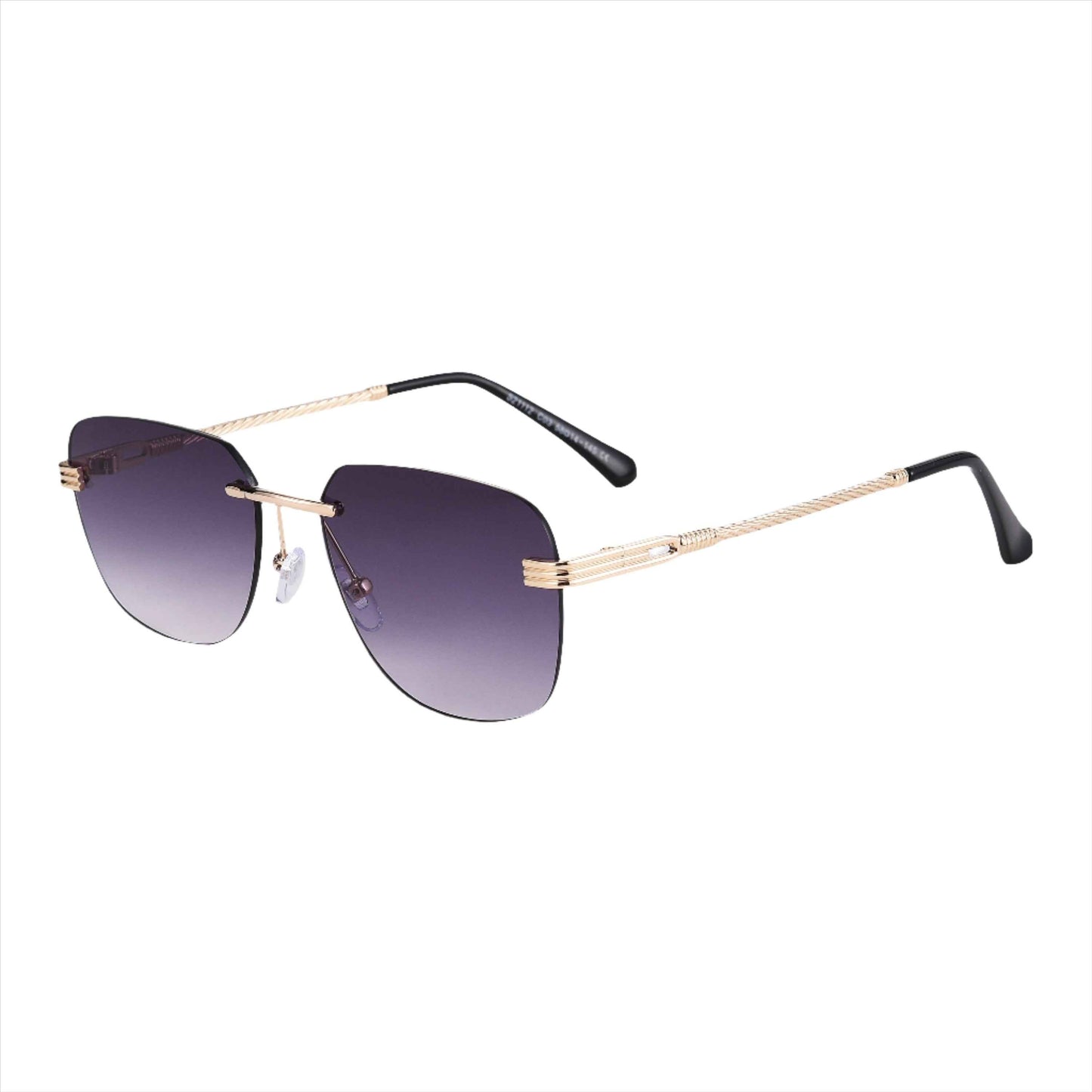 LUNAR Sunglasses – UV400 | Metal & Gold Frame | ASCENDARY®