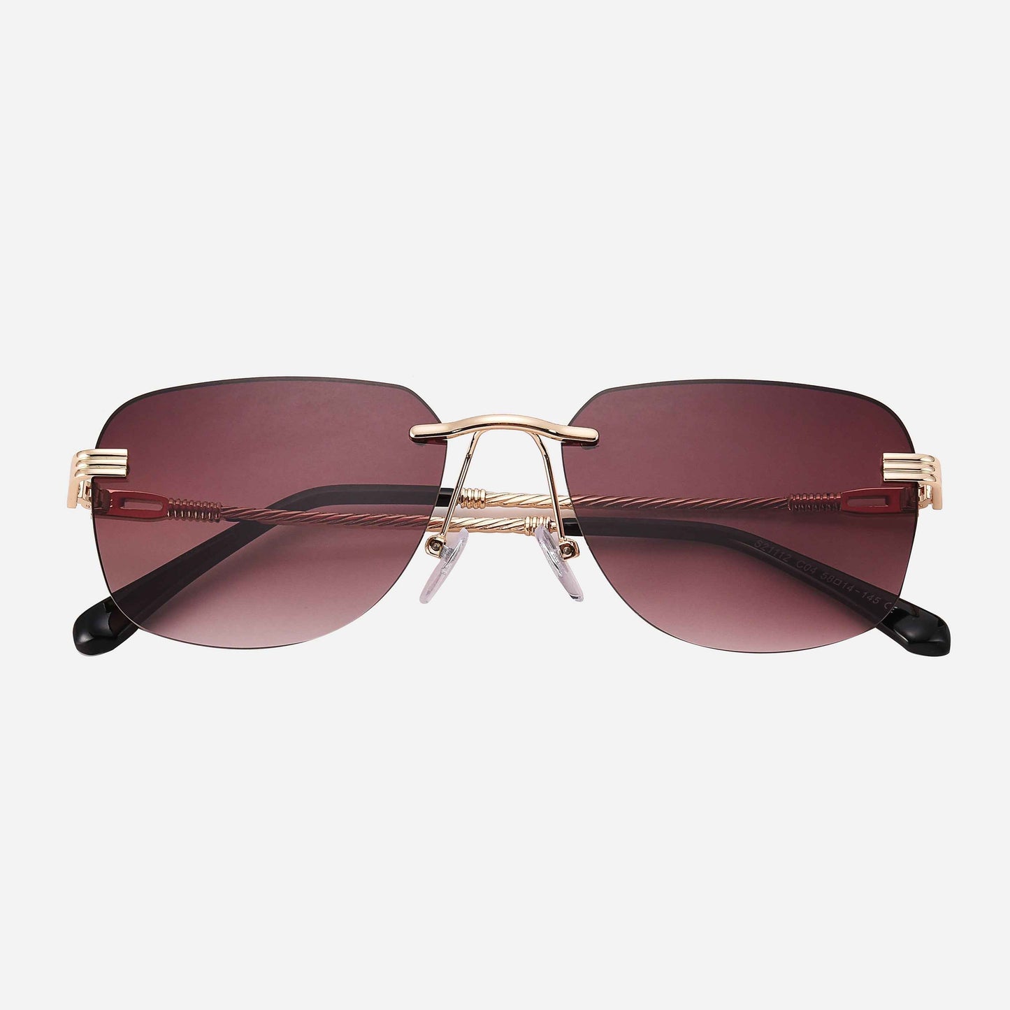 LUNAR Sunglasses – UV400 | Metal & Gold Frame | ASCENDARY®