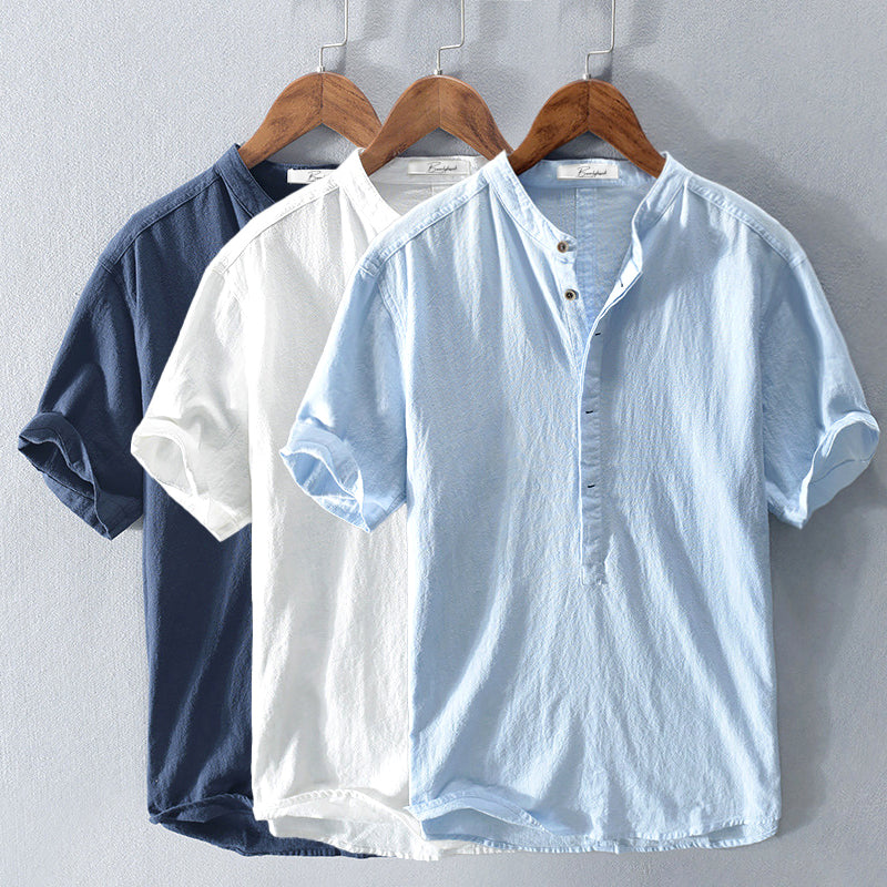 Nice Linen Shirt – Hypoallergenic | Skin-Soft Premium Linen | ASCENDARY®