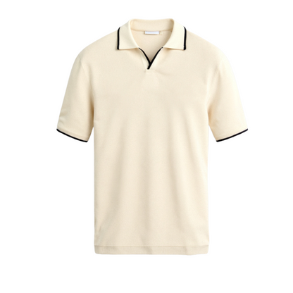 Contrast Slim Fitted Polo – Skin-Soft | Breathable | ASCENDARY®