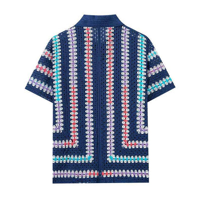 Zakynthos Knitted Button Shirt – ASCENDARY®