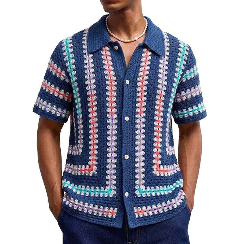 Zakynthos Knitted Button Shirt – ASCENDARY®