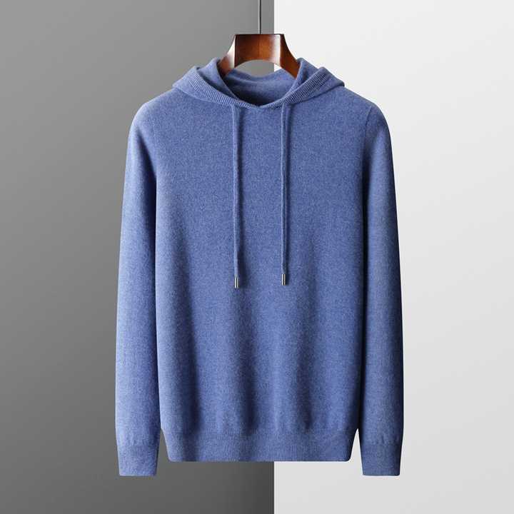 100% Cashmere Hooded Sweater – Ultra-Soft | ASCENDARY®