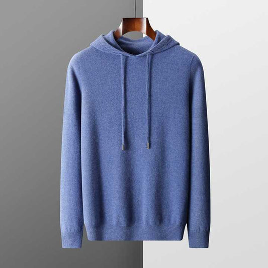 100% Cashmere Hooded Sweater – Ultra-Soft | ASCENDARY®