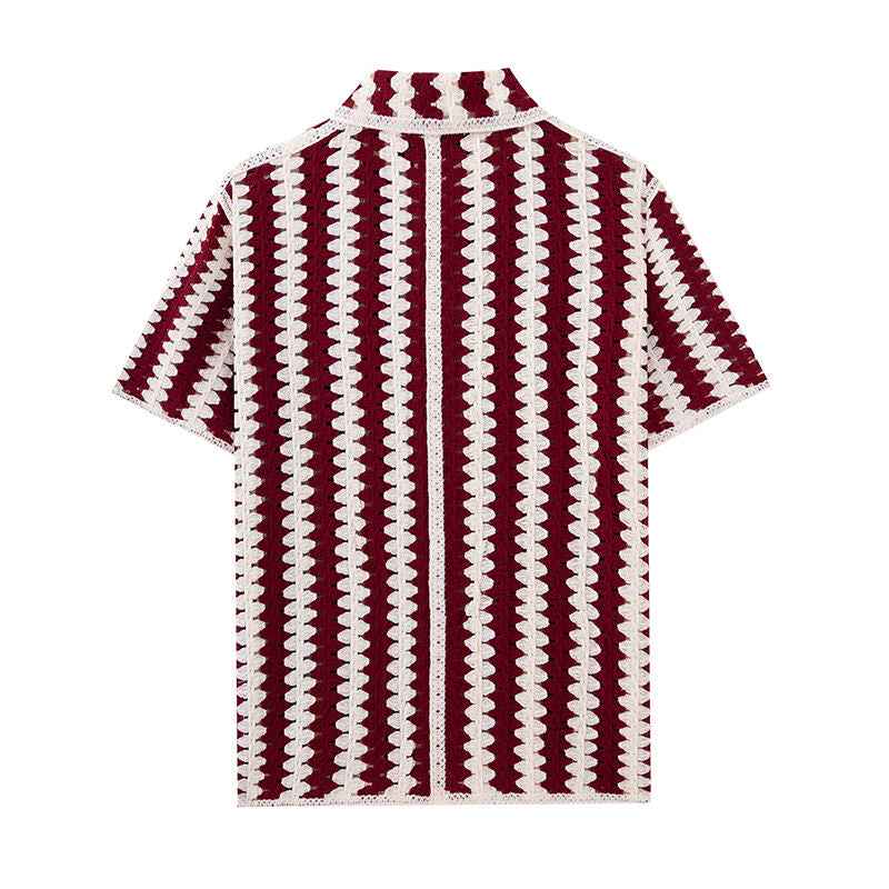 Bora Bora Knitted Button Shirt – ASCENDARY®