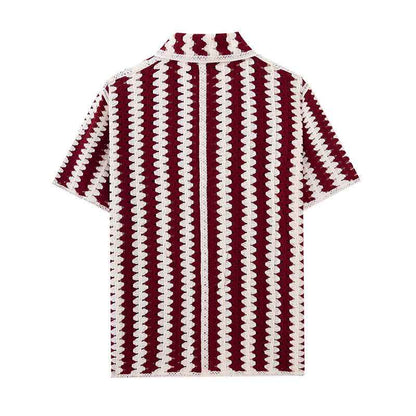 Bora Bora Knitted Button Shirt – ASCENDARY®